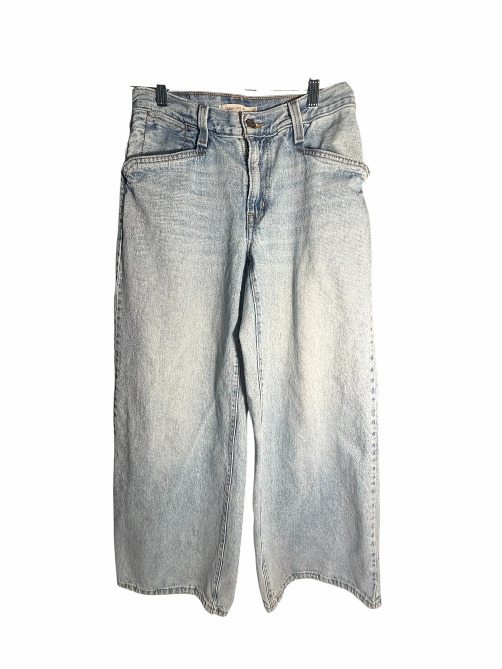 Levis 94 Baggy Wide Leg Light Wash Jeans Sz 27